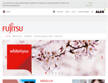 Tablet Screenshot of fujitsu.also.ch